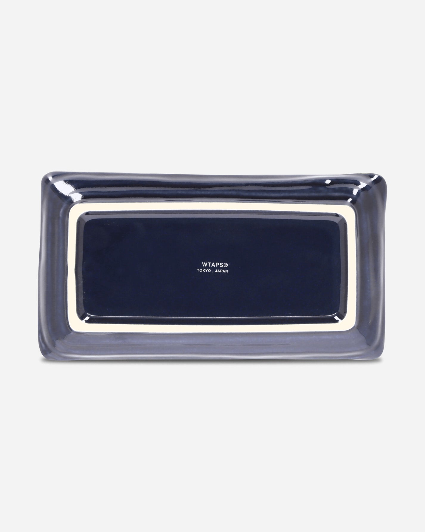 WTAPS Afrd 02  Tray  Ceramic Blue Home Decor Incenses and Holders 25206XTD-AC02 BLUE