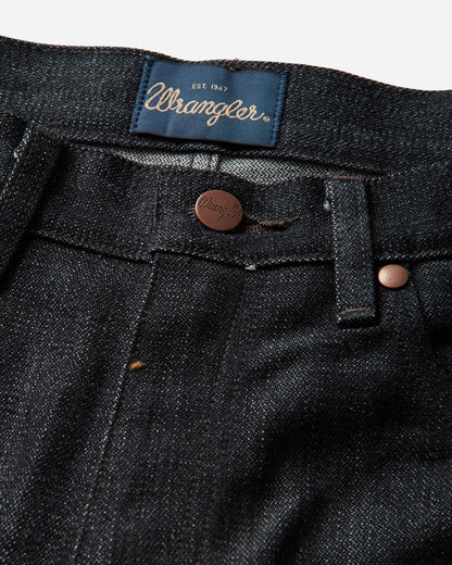 Wrangler 13Mwz Black Raw Black Raw Pants Denim F32L112386848 Black Raw