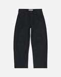 Wrangler Barrel Jeans Black Coated Pants Denim 112384253 BLACKCOATED