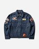 Wrangler Aop Patch Jacket Wrangler Blue Coats and Jackets Denim Jackets 112384272 WRANGLERBLUE