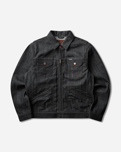 Wrangler 11Mjz Black Raw Black Raw Coats and Jackets Jackets F112387019 Black Raw