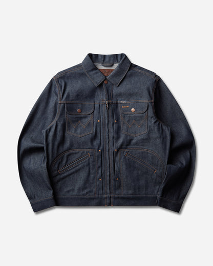 Wrangler 11Mjz Indigo Raw Indigo Raw Coats and Jackets Jackets F112388699 Indigo Raw