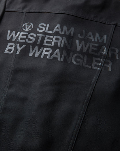 Wrangler Slam Jam X Wrangler Wrancher Jacket Black Coats and Jackets Jackets WRXMW002FA02 BLK0001