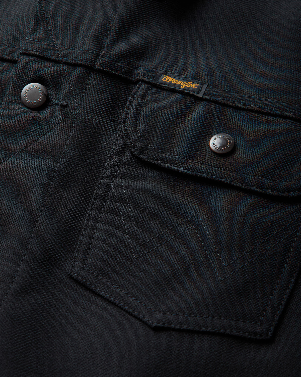 Wrangler Slam Jam X Wrangler Wrancher Jacket Black Coats and Jackets Jackets WRXMW002FA02 BLK0001