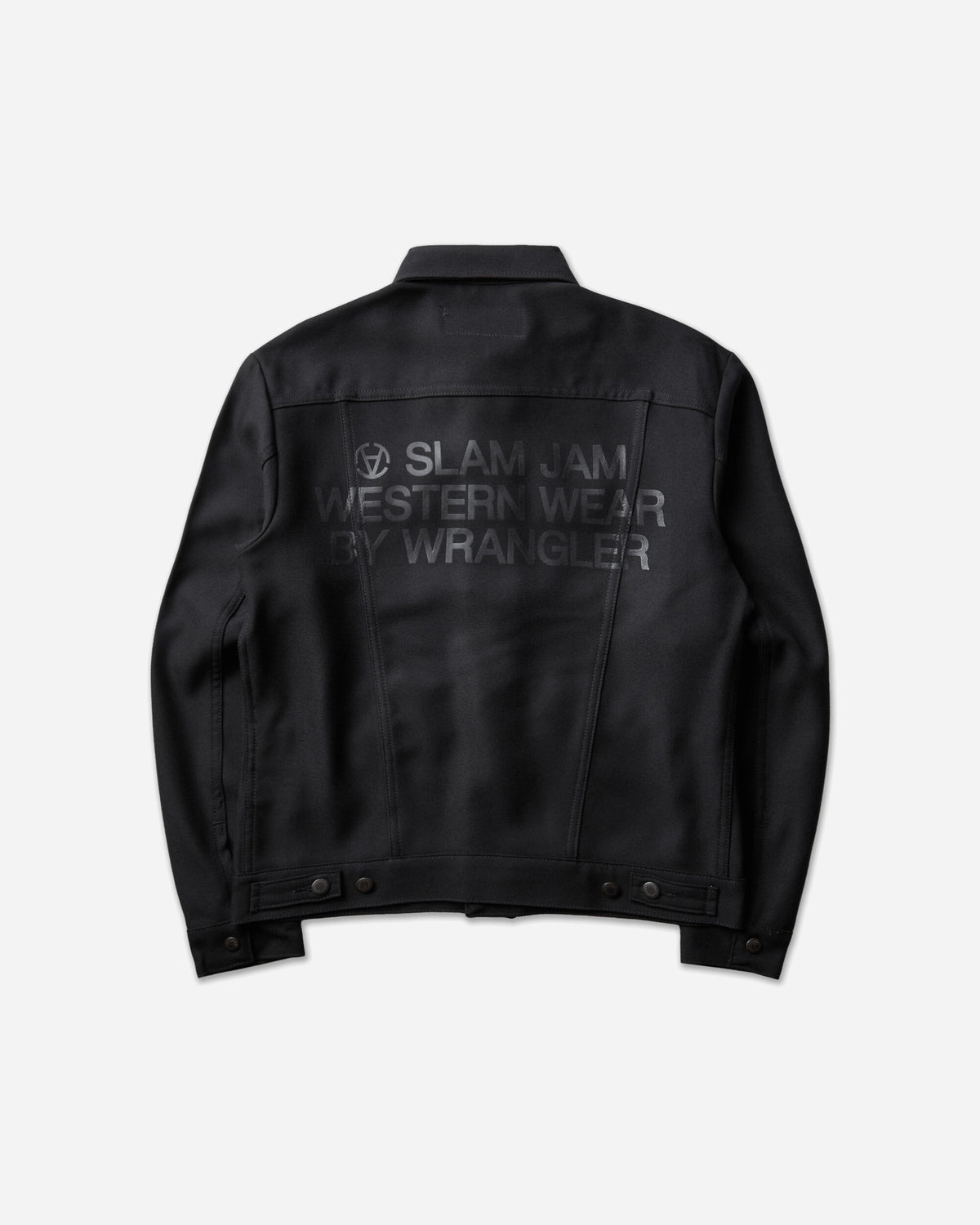 Wrangler Slam Jam X Wrangler Wrancher Jacket Black Coats and Jackets Jackets WRXMW002FA02 BLK0001
