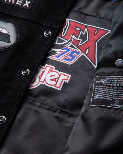 Wrangler Trucker Jacket Black Coats and Jackets Leather Jackets 112391331 BLACK