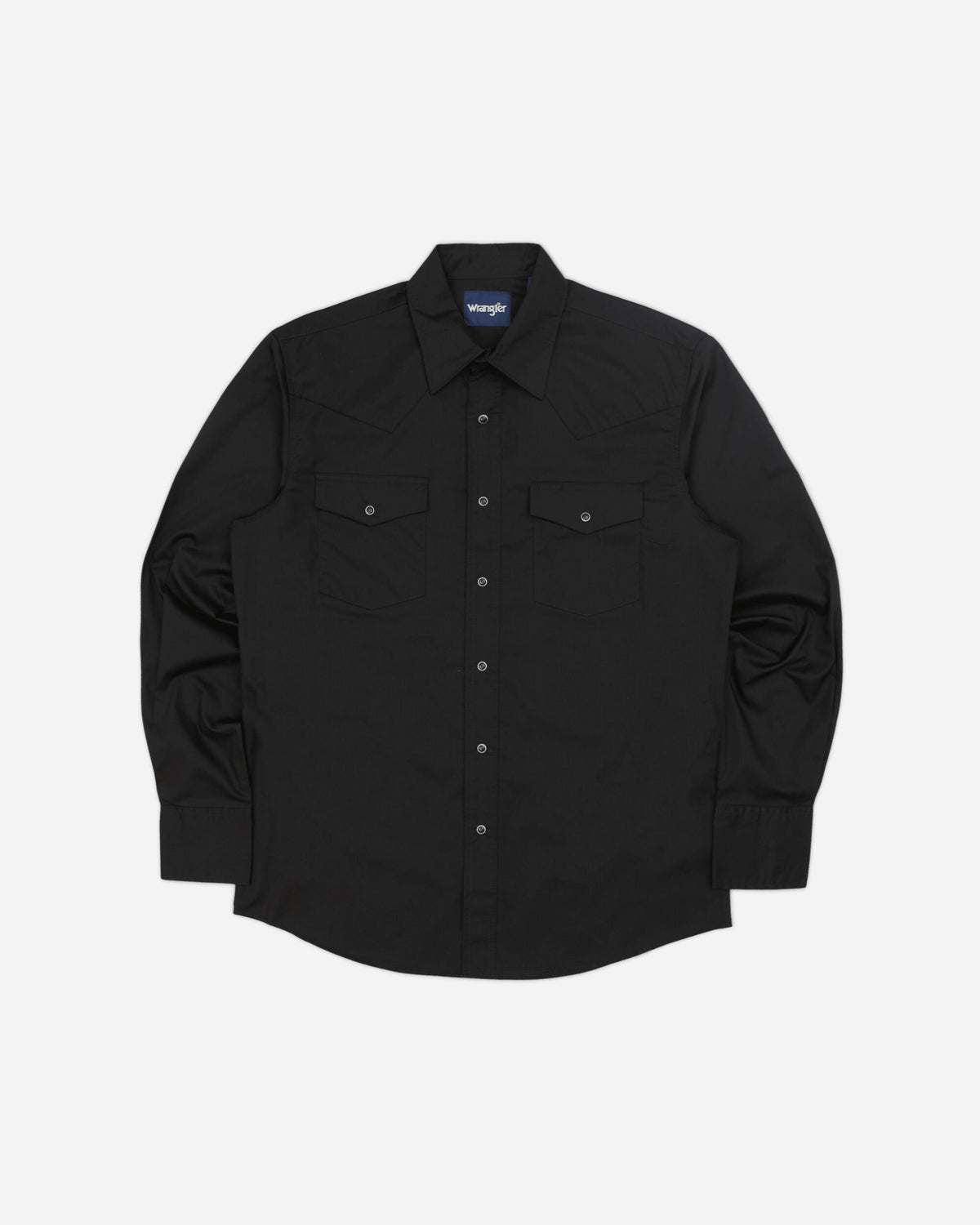 Wrangler Western Shirt Black Shirts Longsleeve Shirt 112391095 71105BK