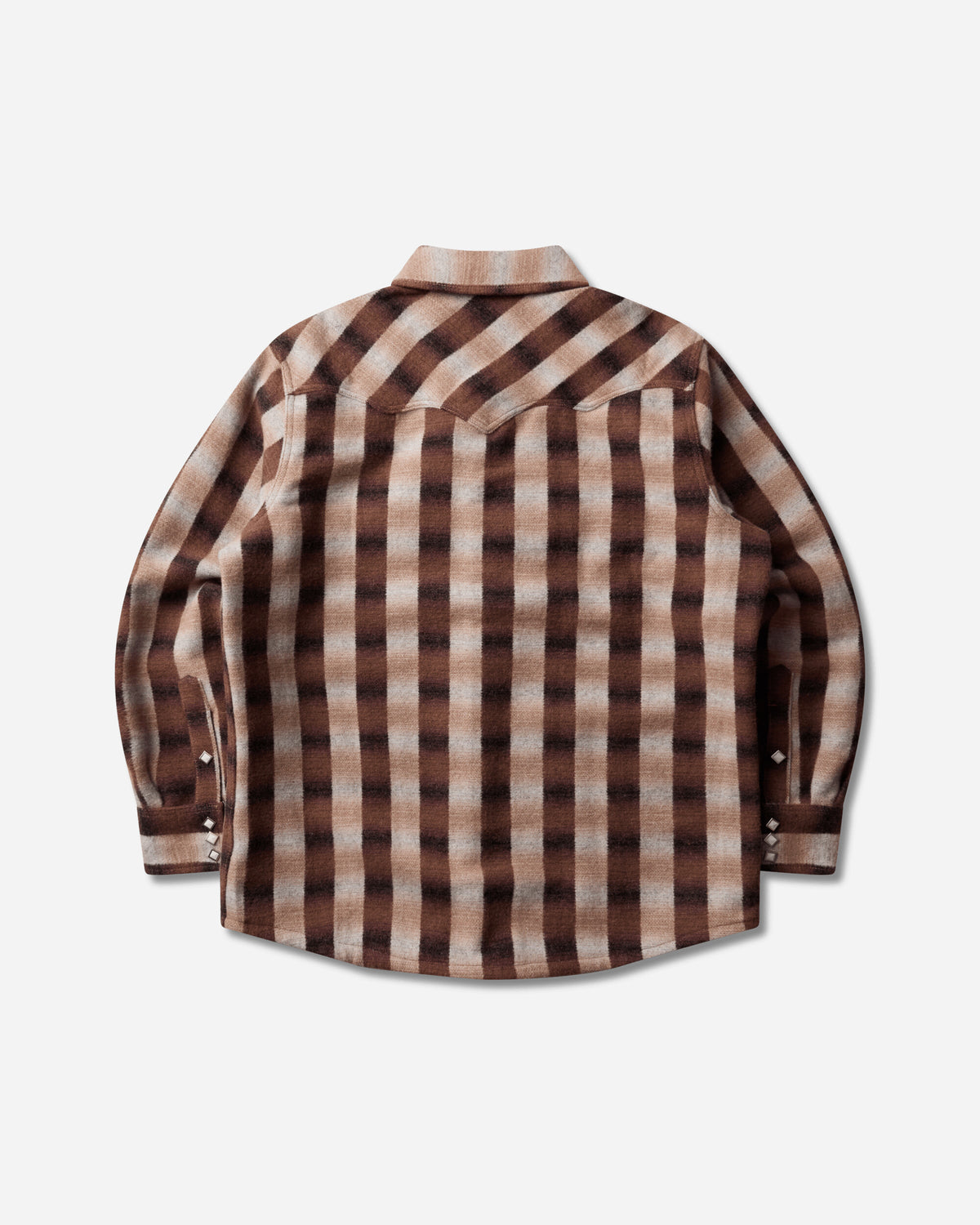 Wrangler Wool Western Shirt Ombre Ombre Shirts Longsleeve Shirt F112387179 Ombre