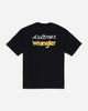 Wrangler Tee Black T-Shirts Shortsleeve 112391329 BLACK