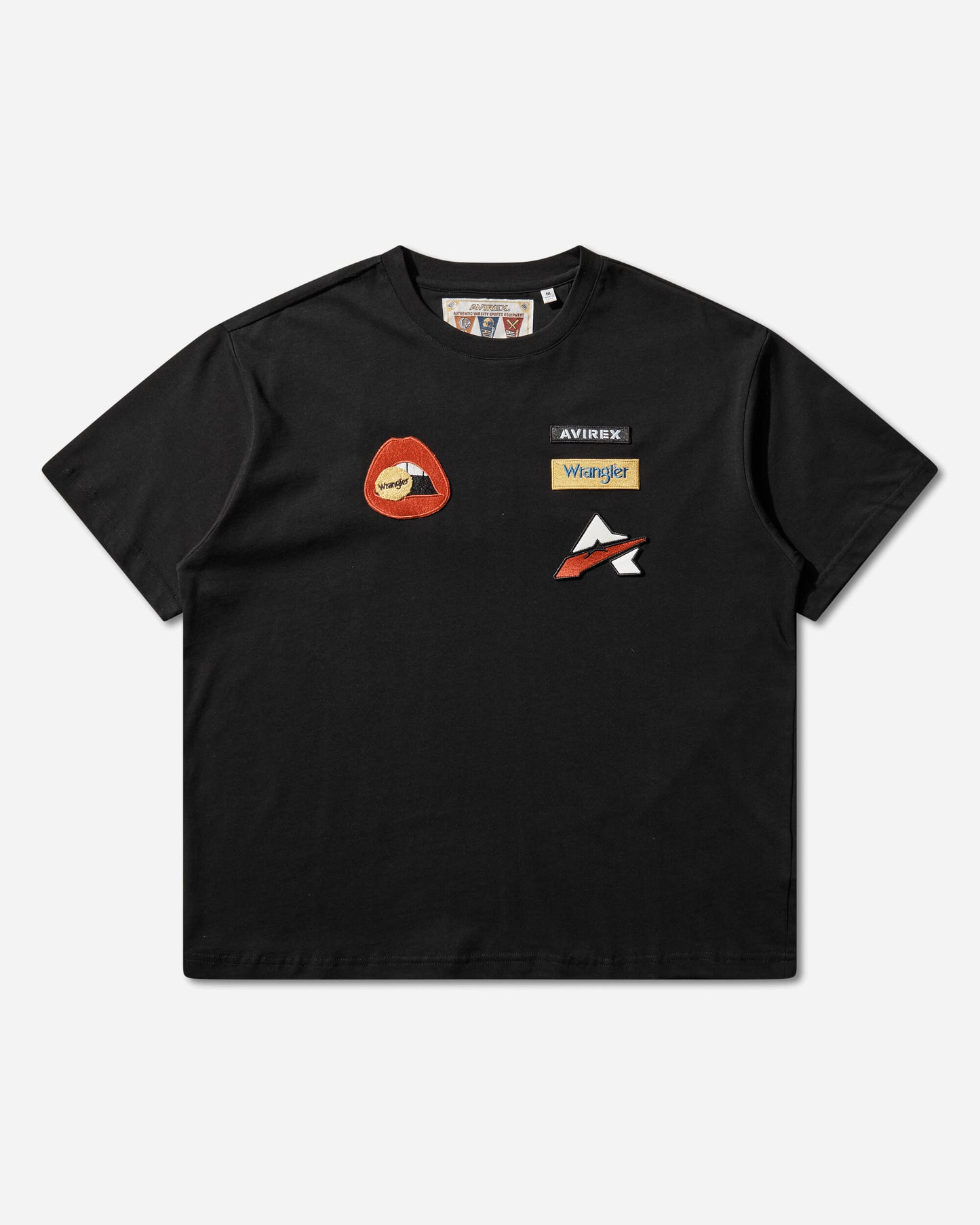 Wrangler Tee Black T-Shirts Shortsleeve 112391329 BLACK