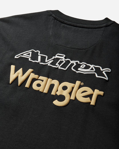Wrangler Tee Black T-Shirts Shortsleeve 112391329 BLACK