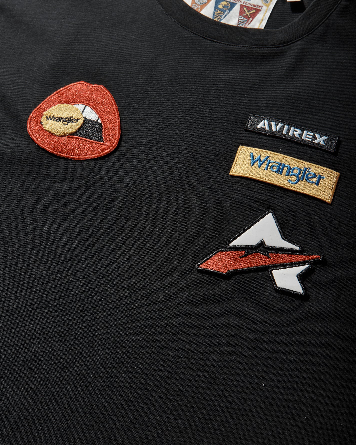 Wrangler Tee Black T-Shirts Shortsleeve 112391329 BLACK