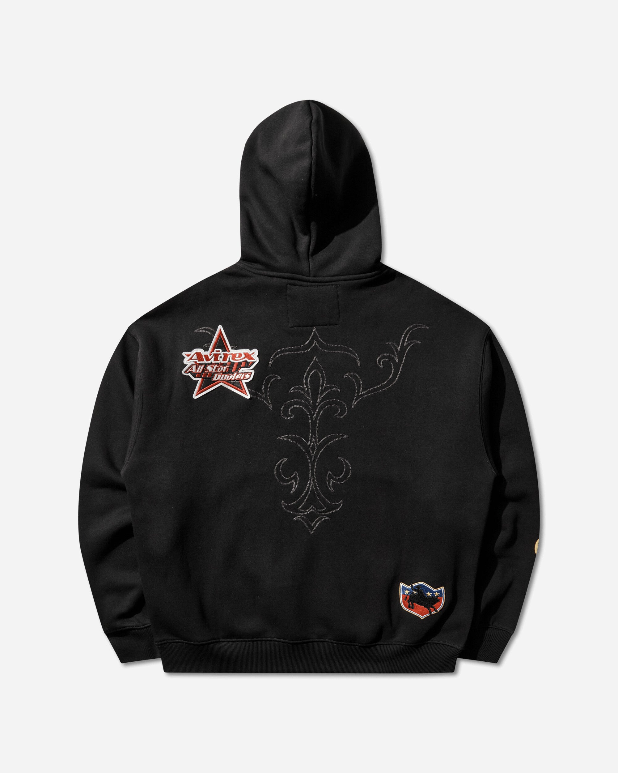 Wrangler Hoodie Black Sweatshirts Zip-Ups 112391330 BLACK