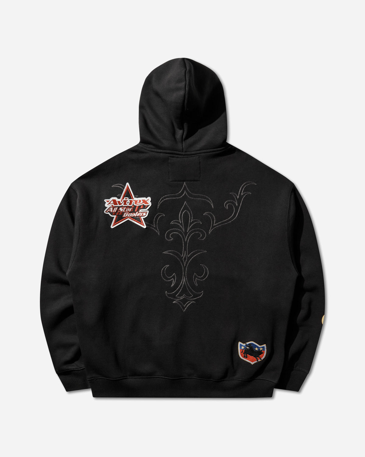 Wrangler Hoodie Black Sweatshirts Zip-Ups 112391330 BLACK