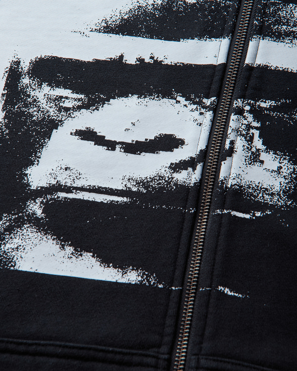 XLARGE Crying Zip Hoodie Black Sweatshirts Hoodies F201263012011 10