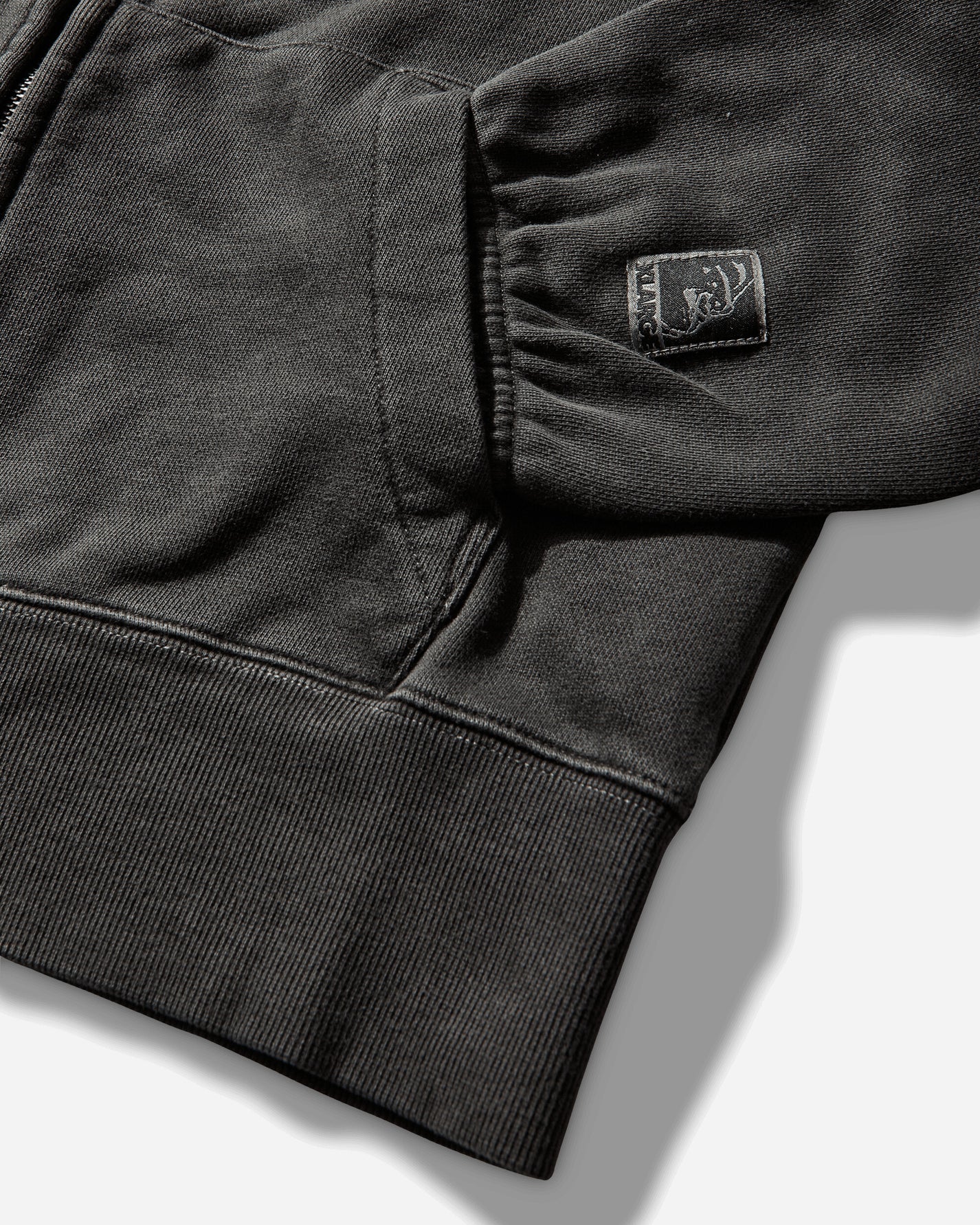 XLARGE WORLD'S LARGEST BRAND SLIM ZIP HOODED SWEATSHIRT BLACK Sweatshirts Hoodies 201261012011 10