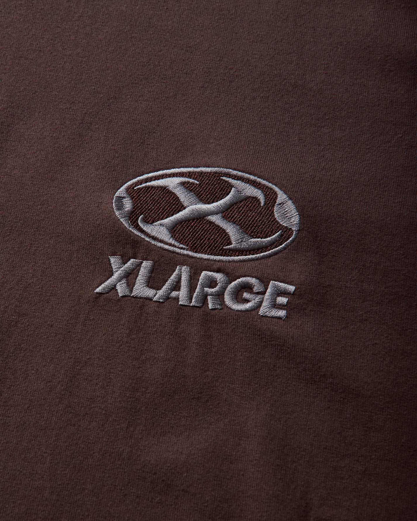 XLARGE Vortex Double Sleeve L/S Tee Brown T-Shirts Longsleeve F201263011016 20