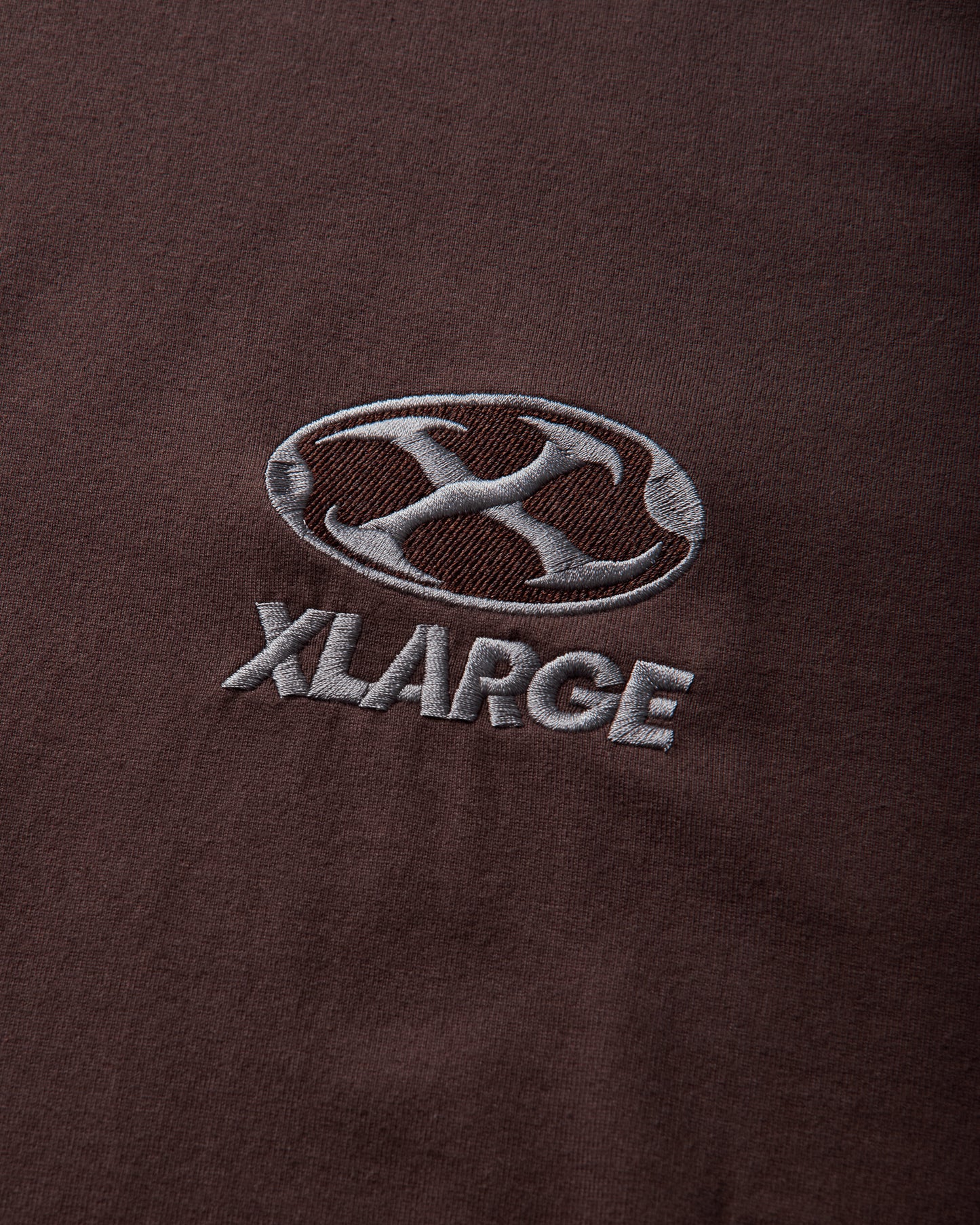 XLARGE Vortex Double Sleeve L/S Tee Brown T-Shirts Longsleeve F201263011016 20