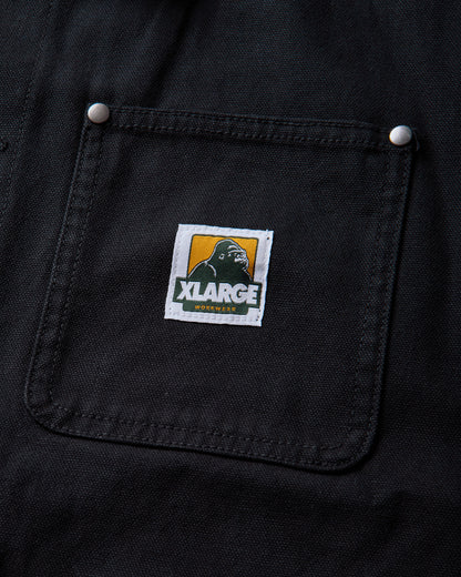 XLARGE Original Recycled Canvas Utility Pocket Jacket Black Shirts Longsleeve Shirt F201263014002 10