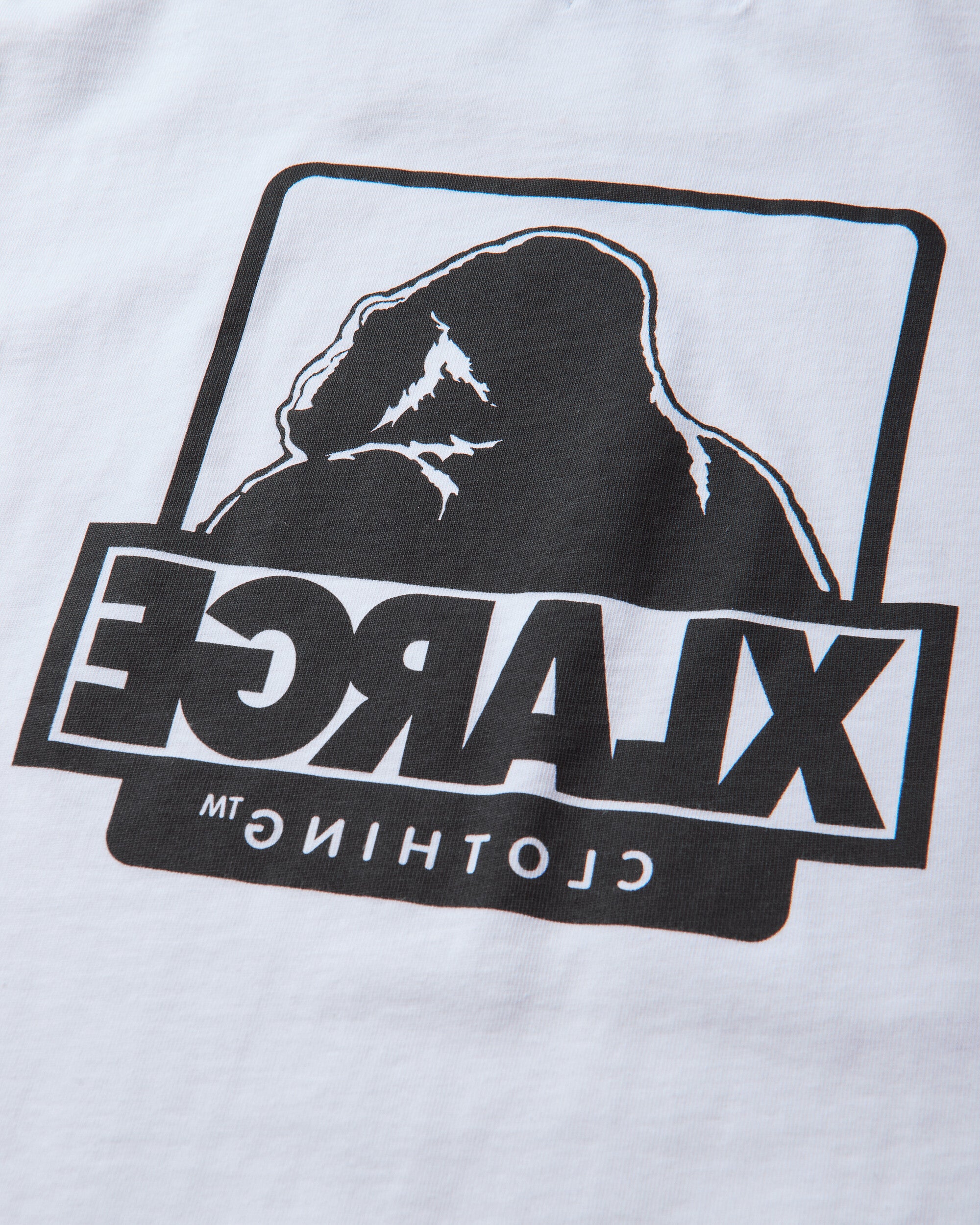 XLARGE Backside Og S/S Tee White T-Shirts Shortsleeve F201263011001 0