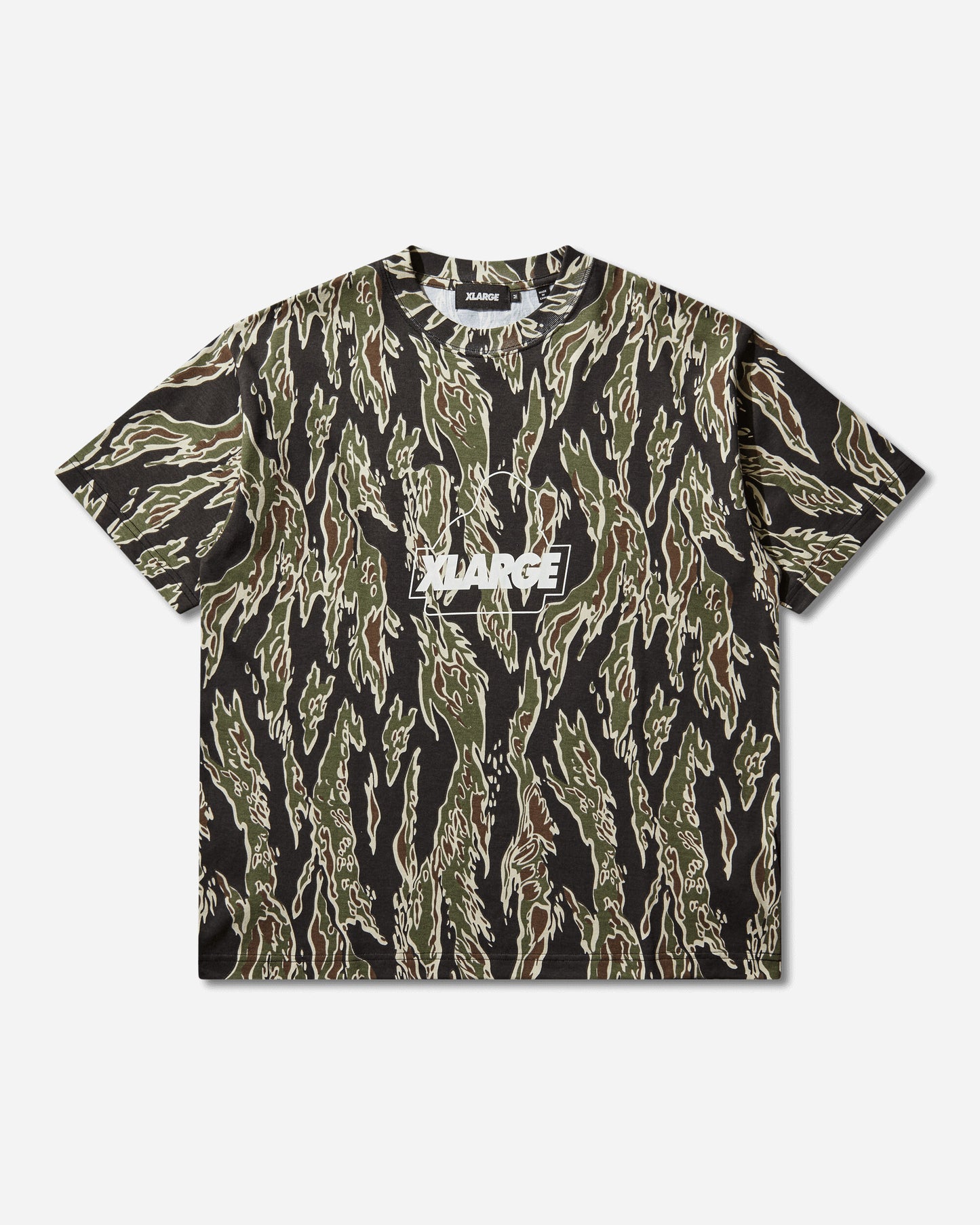 XLARGE CAMO URBAN LOGO S/S TEE OLIVE T-Shirts Shortsleeve 201261011011 51