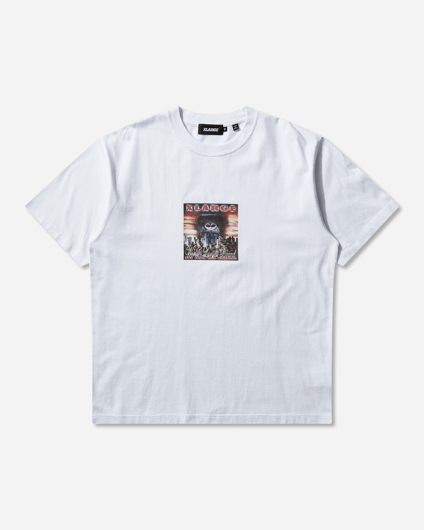 XLARGE GORILLA CDS COVER S/S TEE WHITE T-Shirts Shortsleeve 201261011010 0
