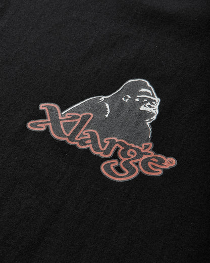 XLARGE NU AGE LOGO S/S TEE BLACK T-Shirts Shortsleeve 201261011005 10