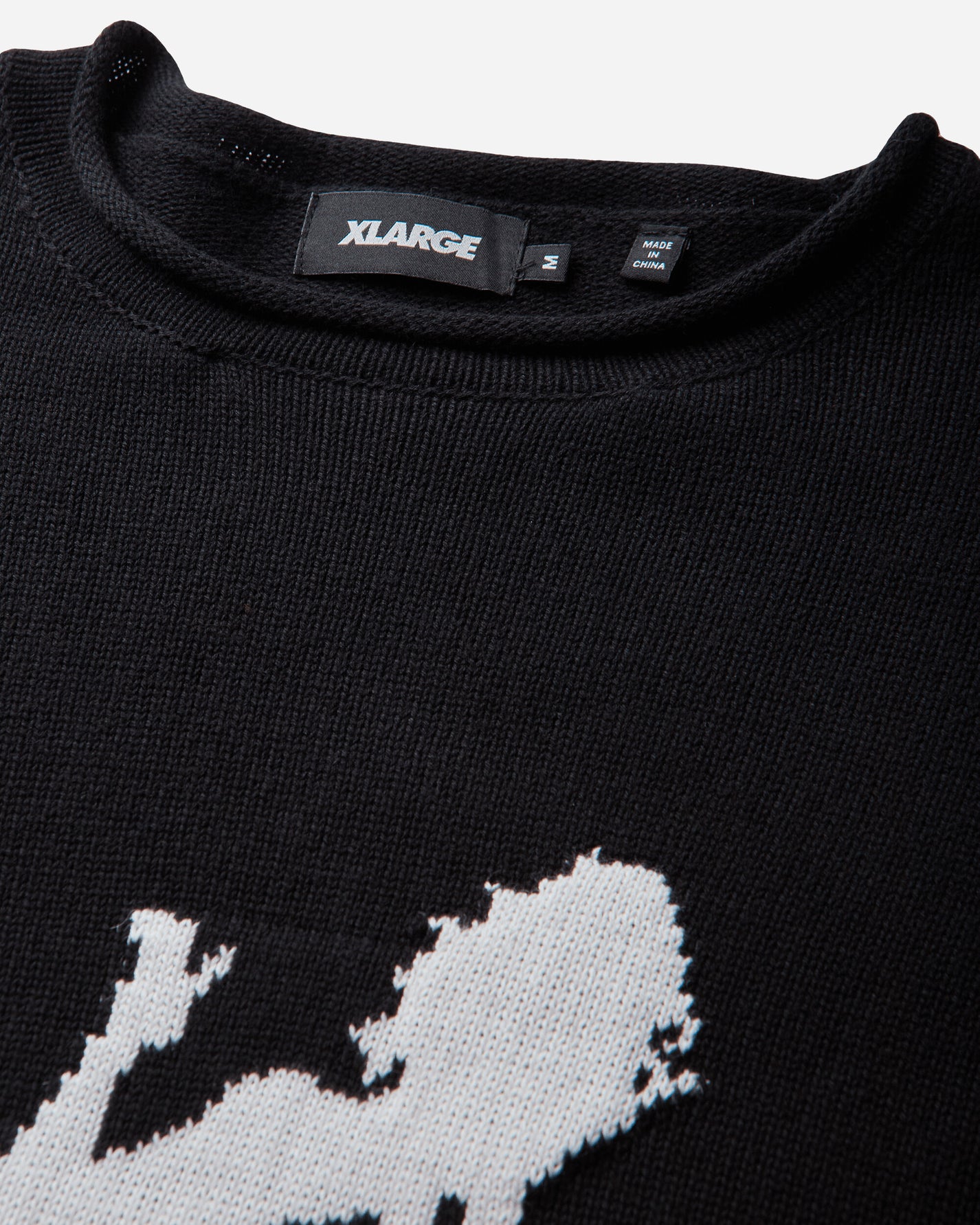XLARGE X14Rg3 Crewneck Knit Black Knitwears Sweaters F201263015003 10