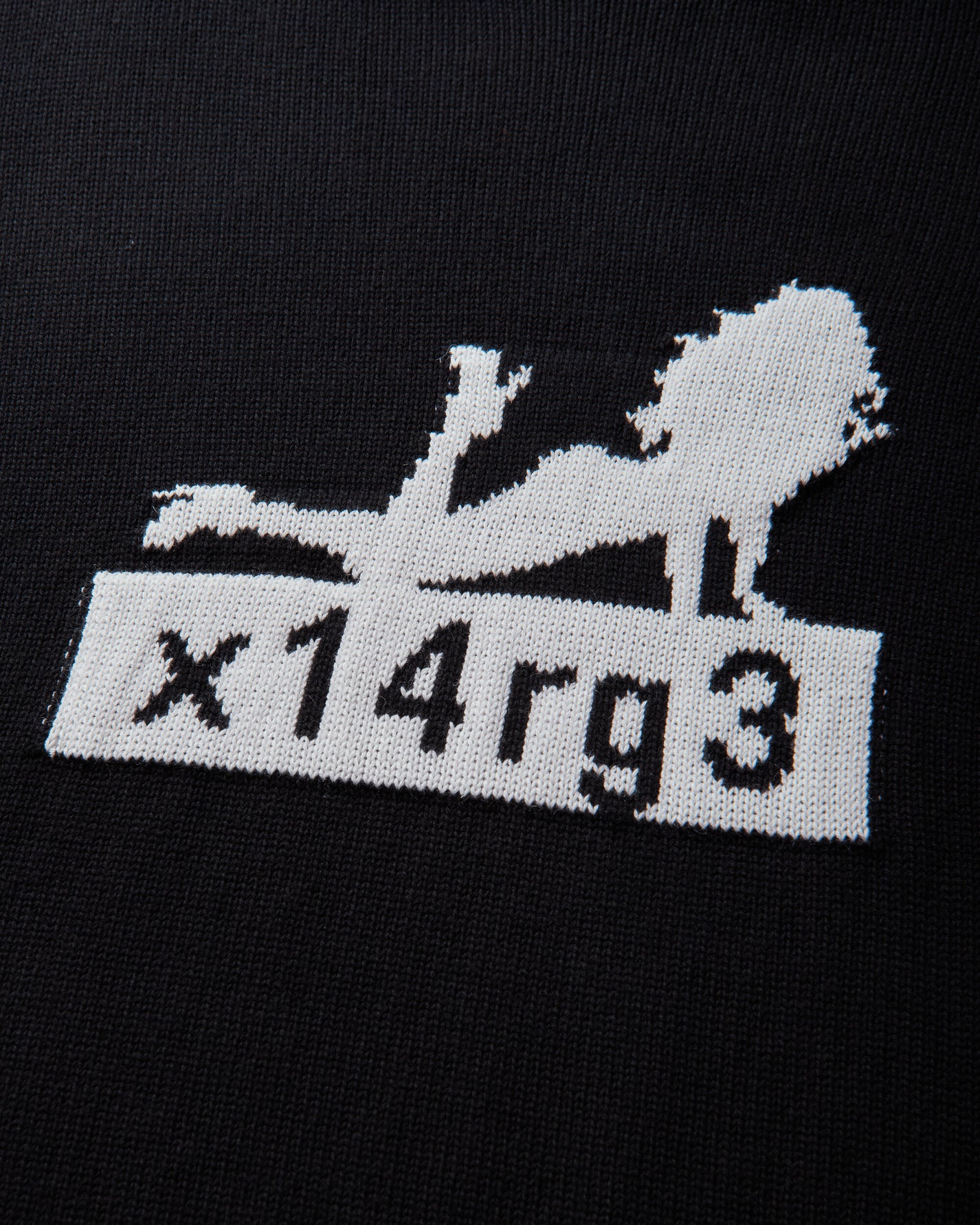 XLARGE X14Rg3 Crewneck Knit Black Knitwears Sweaters F201263015003 10
