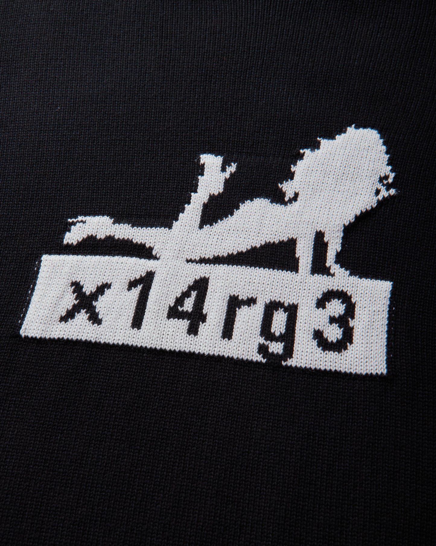XLARGE X14Rg3 Crewneck Knit Black Knitwears Sweaters F201263015003 10