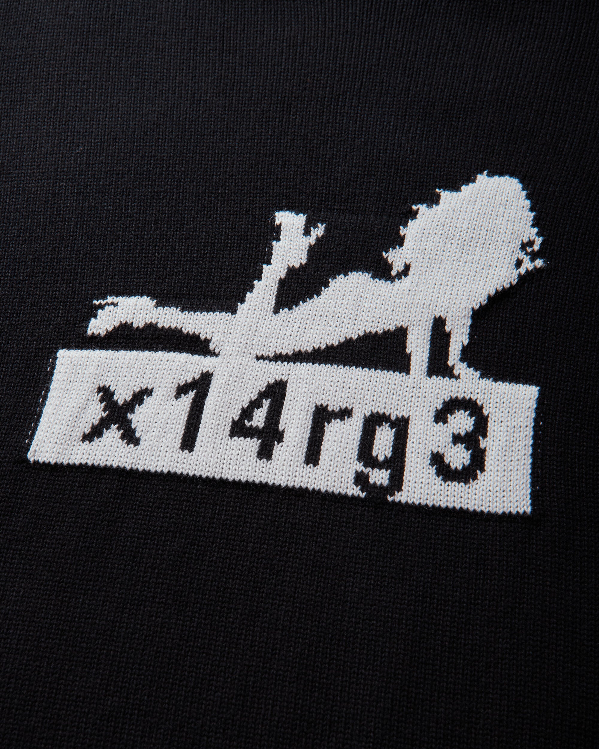XLARGE X14Rg3 Crewneck Knit Black Knitwears Sweaters F201263015003 10