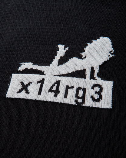 XLARGE X14Rg3 Crewneck Knit Black Knitwears Sweaters F201263015003 10