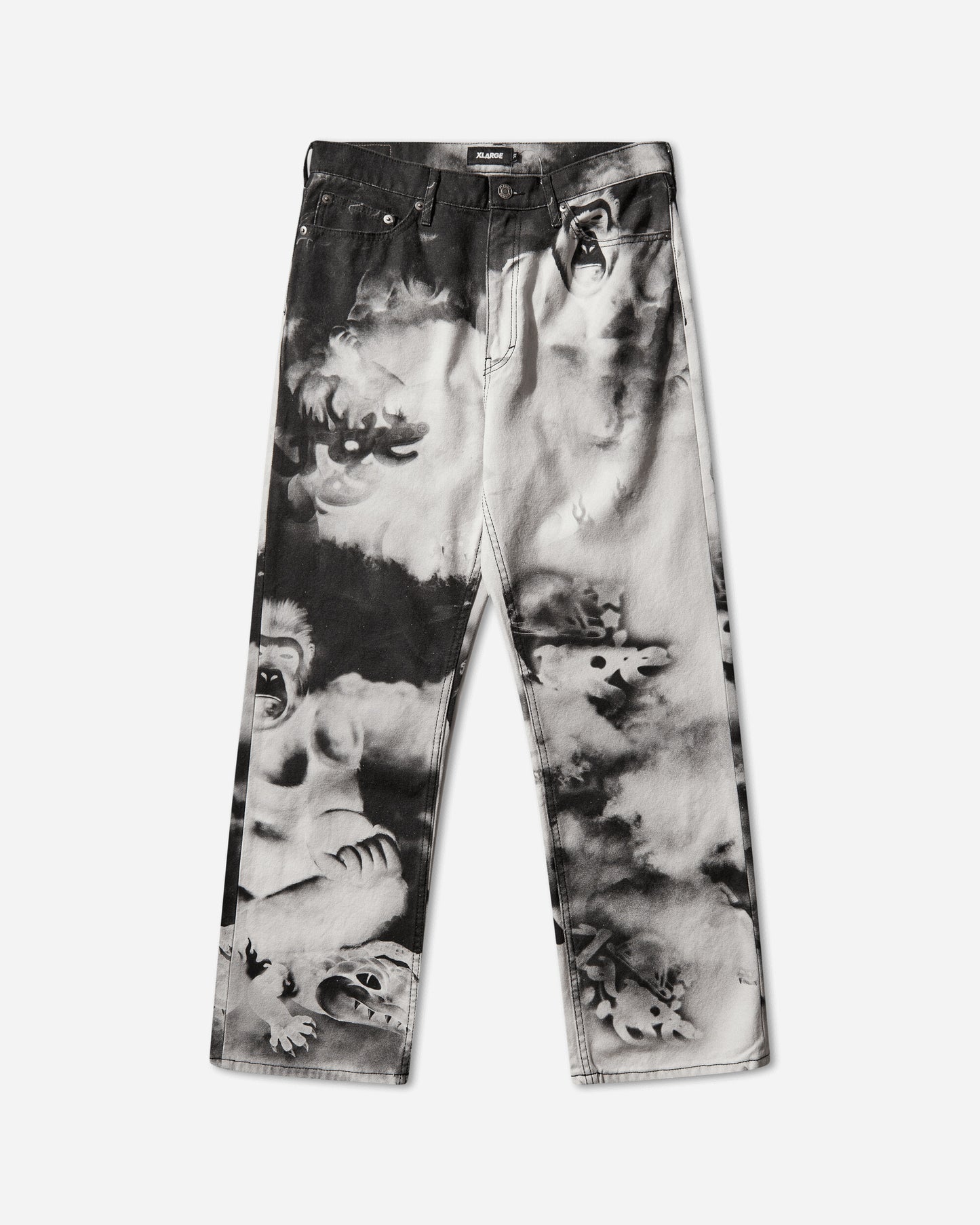 XLARGE MEDITATION ALL OVER PRINT PANTS MULTI Pants Trousers 201261031001 3