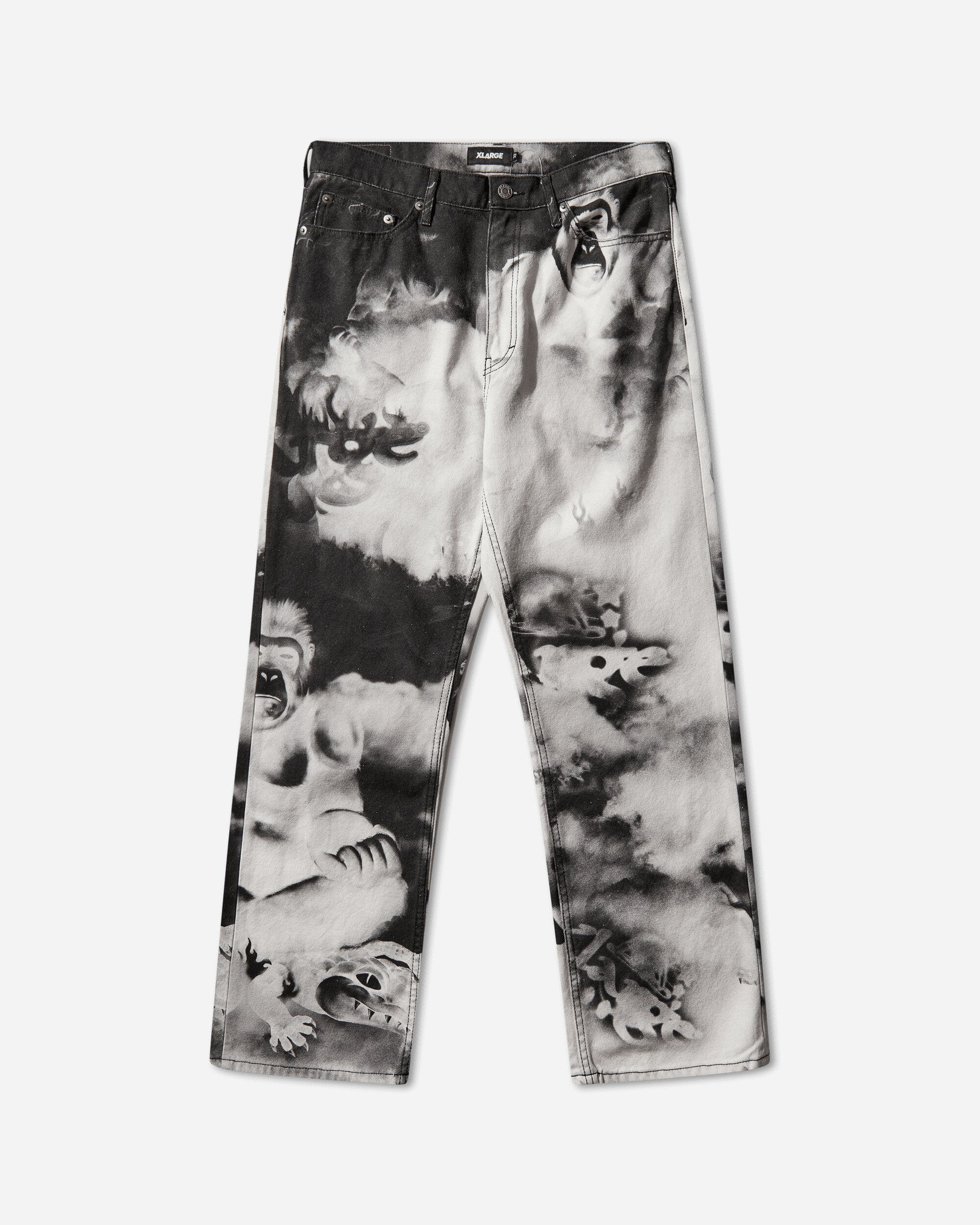 XLARGE MEDITATION ALL OVER PRINT PANTS MULTI Pants Trousers 201261031001 3