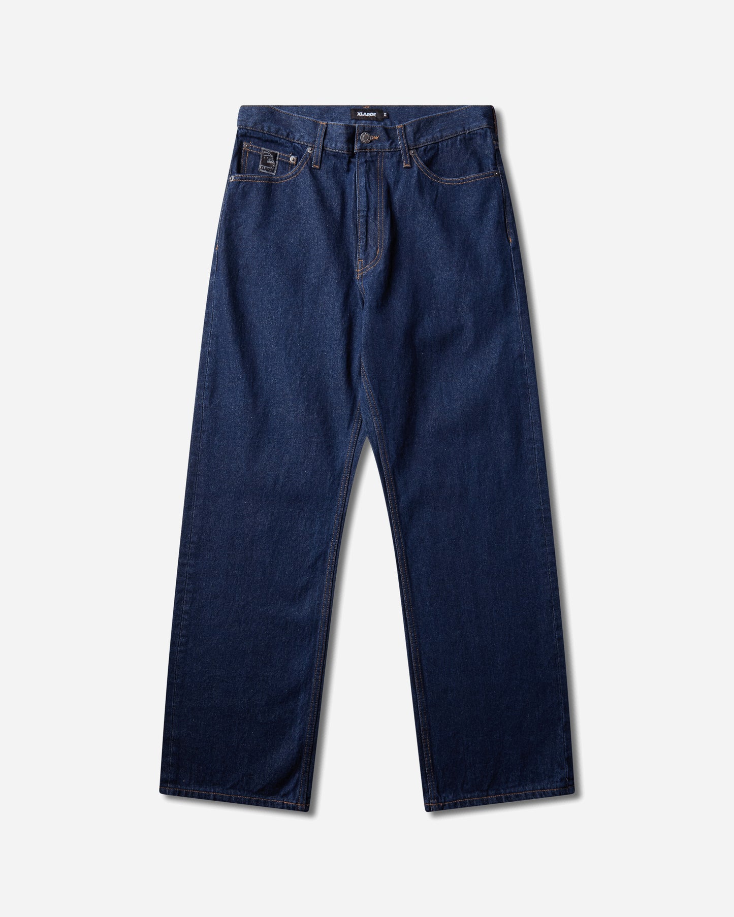 XLARGE Window Logo Jeans Indigo Pants Trousers F201263031006 63