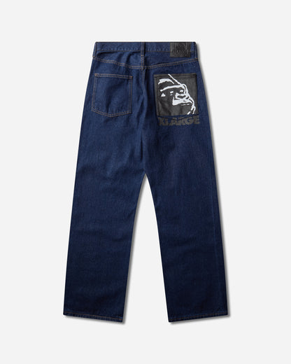 XLARGE Window Logo Jeans Indigo Pants Trousers F201263031006 63