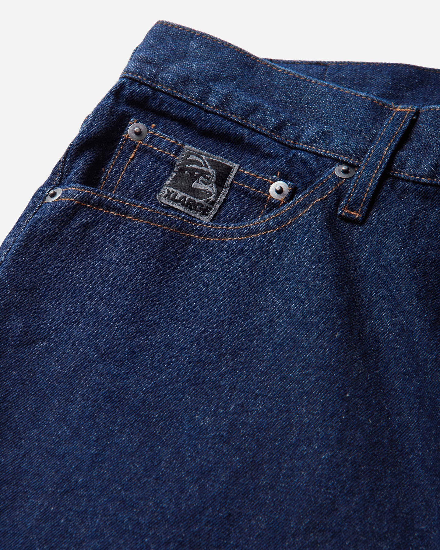 XLARGE Window Logo Jeans Indigo Pants Trousers F201263031006 63