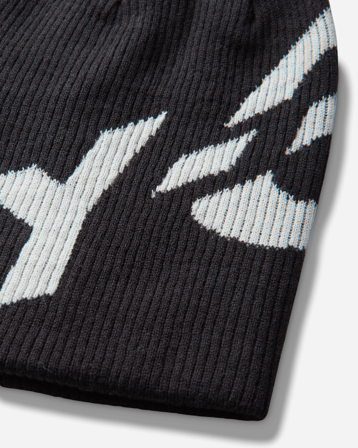 Y-3 Y-3 Cl Beanie Black/Crewht Hats Beanies KS8154 001