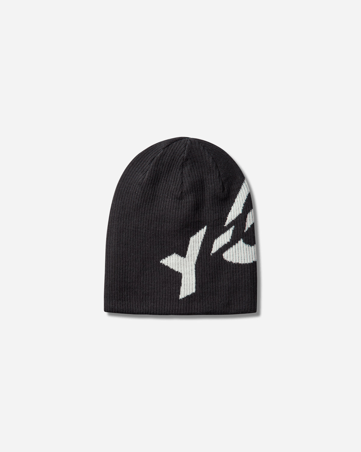 Y-3 Y-3 Cl Beanie Black/Crewht Hats Beanies KS8154 001