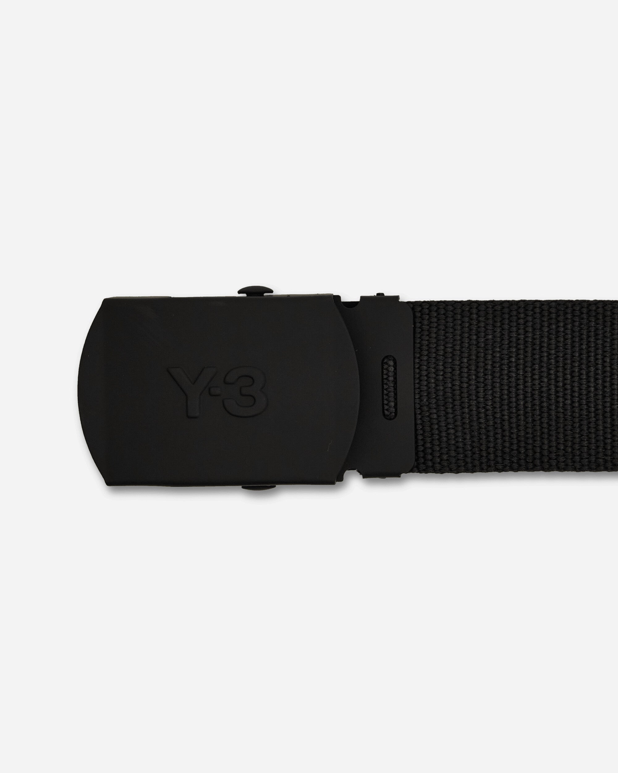 Y-3 Y-3 Cl L Belt Black Belts Belt KA2308 001