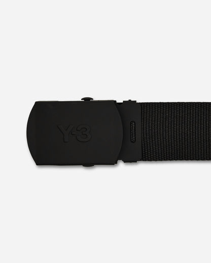 Y-3 Y-3 Cl L Belt Black Belts Belt KA2308 001