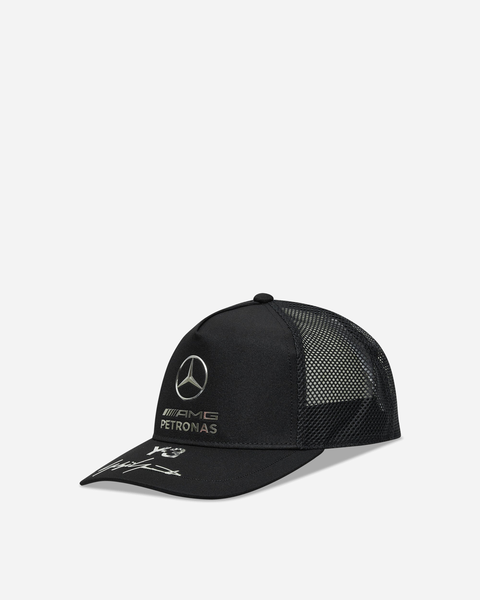 Y-3 Y3 Mer Trucker Black Hats Caps KR4909 001