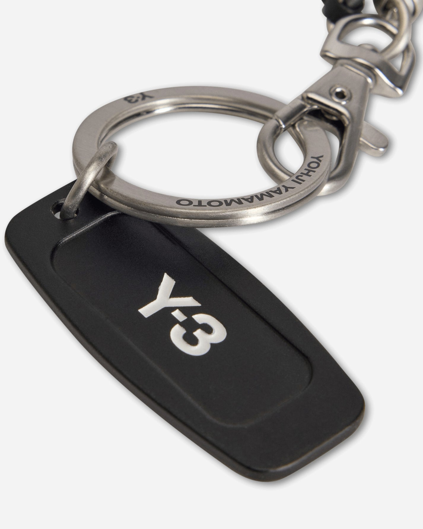 Y-3 Y-3 Key Chain Black Small Accessories Keychains KF6454 001