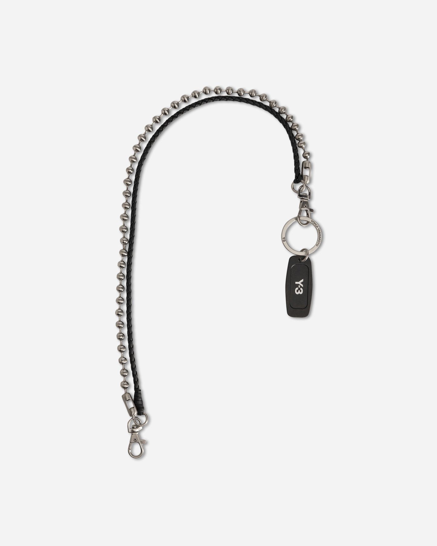 Y-3 Y-3 Key Chain Black Small Accessories Keychains KF6454 001