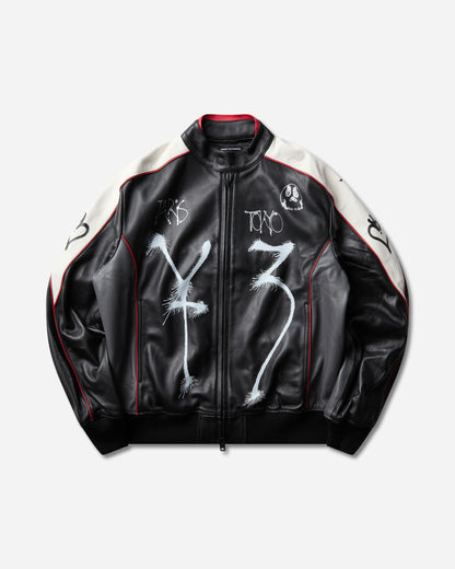 Y-3 Gfxleather Jkt Black Coats and Jackets Jackets KR3573 001