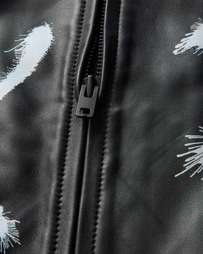 Y-3 Gfxleather Jkt Black Coats and Jackets Jackets KR3573 001