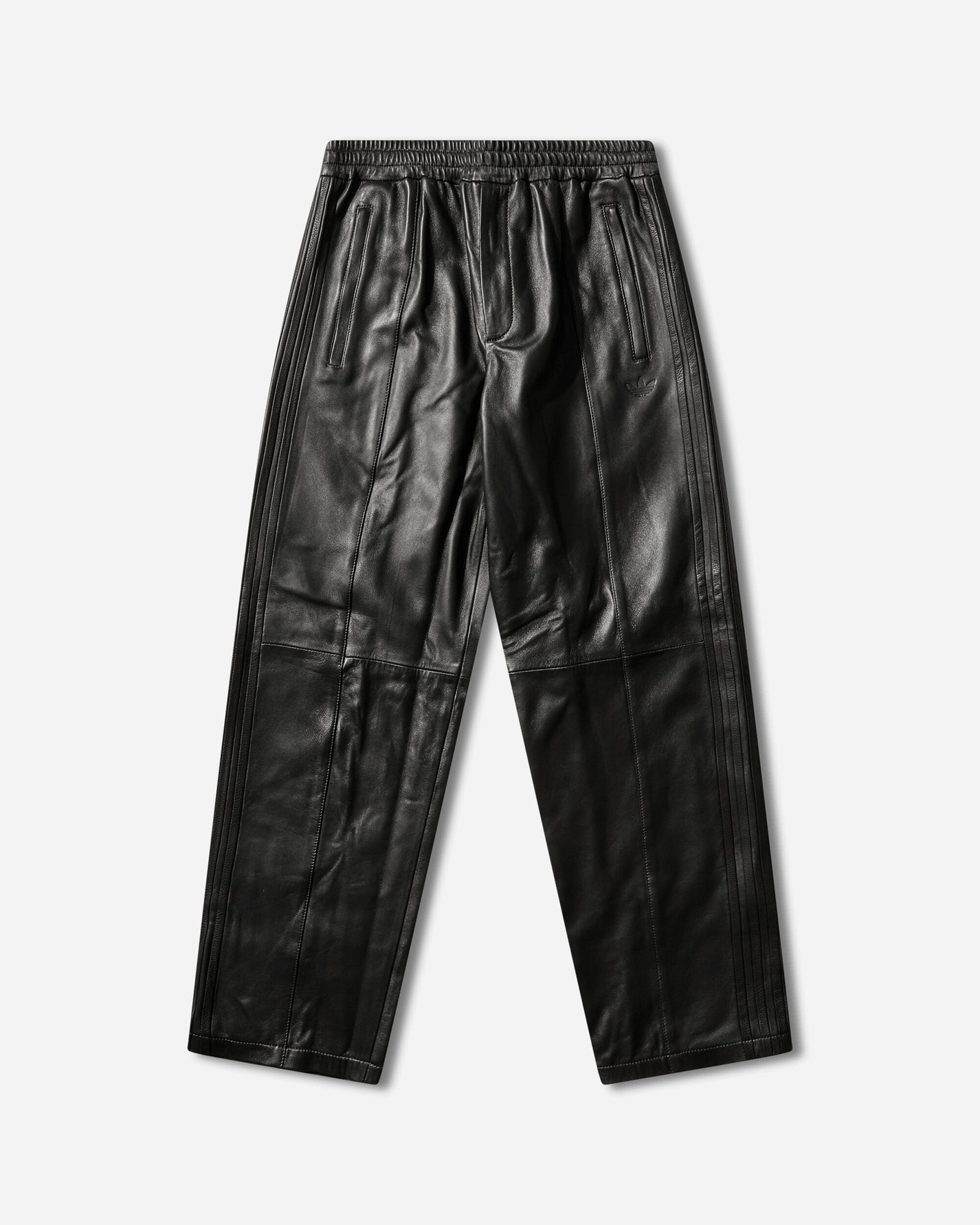 Y-3 A Leather Tp Black Pants Track Pants KR6274 001