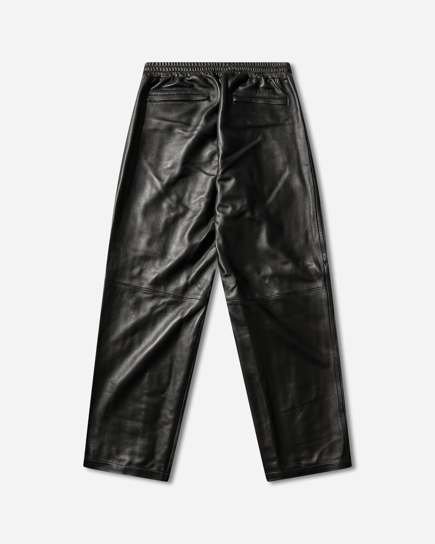 Y-3 A Leather Tp Black Pants Track Pants KR6274 001