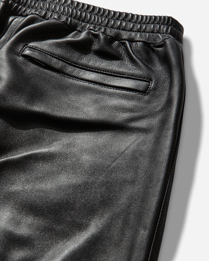Y-3 A Leather Tp Black Pants Track Pants KR6274 001