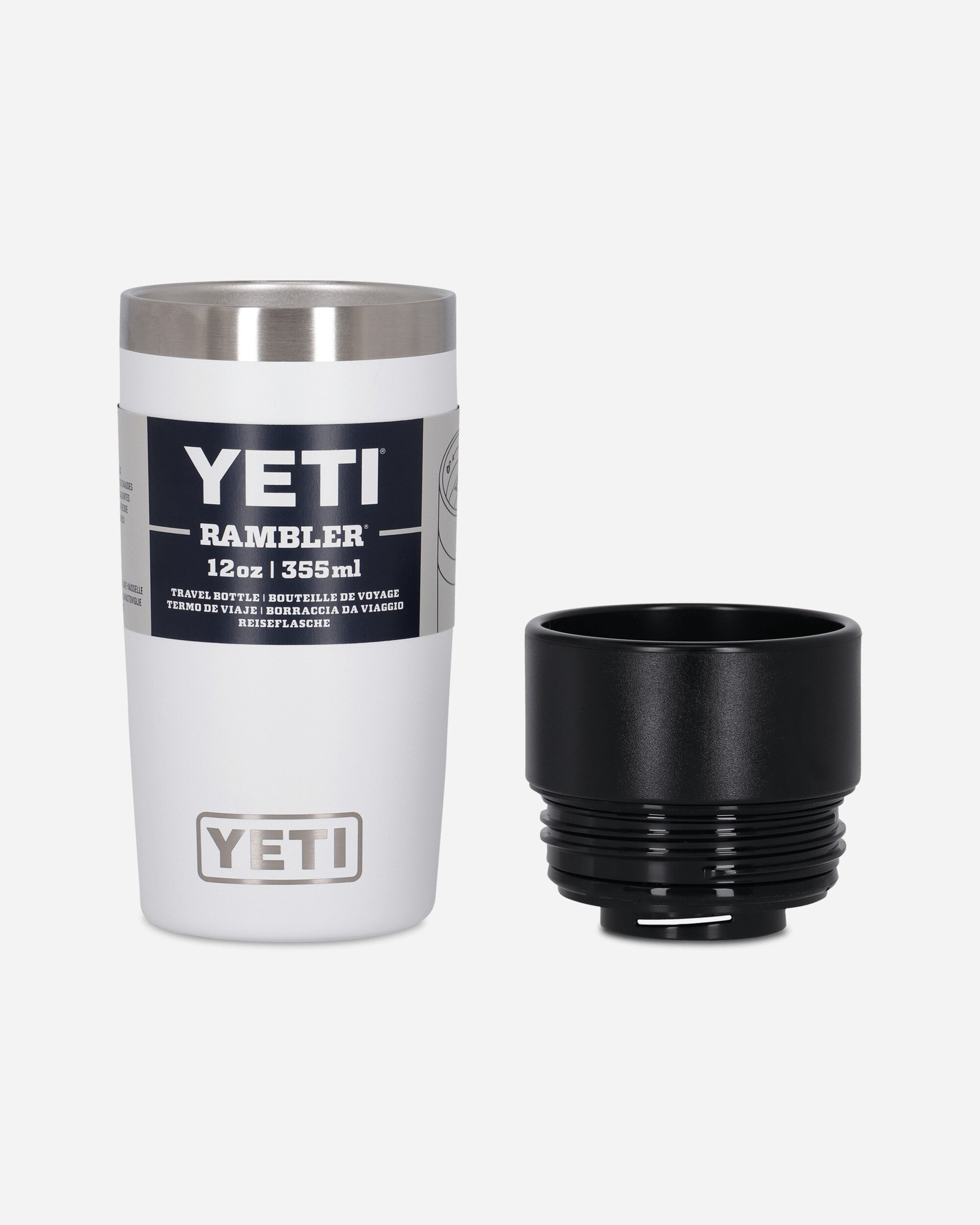 YETI Rambler 12 Oz Hotshot Bottle 2.0 White Equipment Bottles and Bowls 70000002334 WHITE